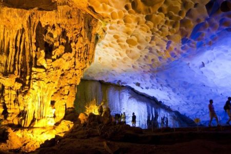 Thien Cung Cave Halong bay cruise 